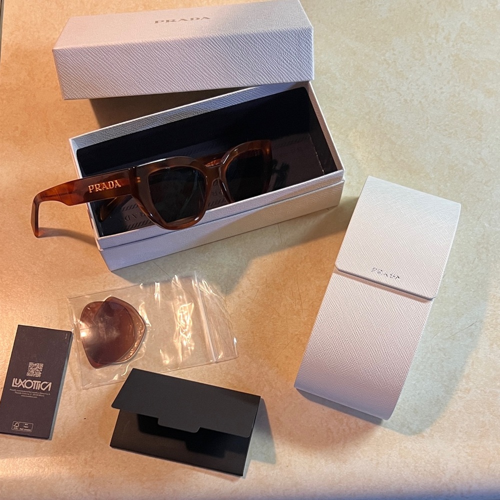 Prada Tortoise Shell Sunglasses